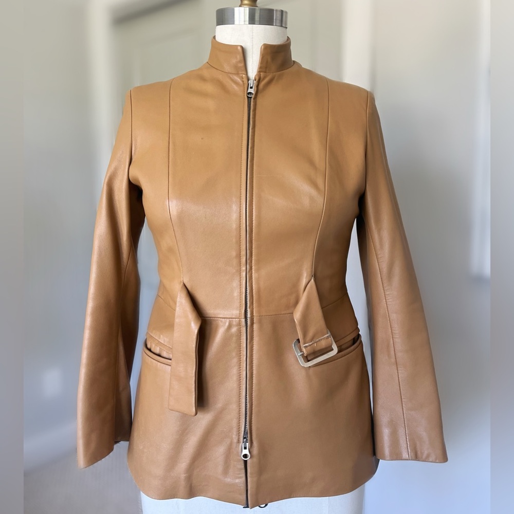 Y2K Leather Jacket - Picture 3 of 9